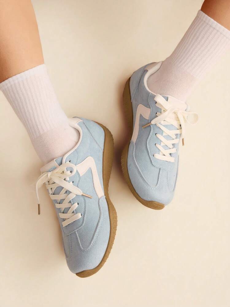 CUCCOO EASI Women's Flat-Bottomed Comfortable Casual Sneakers