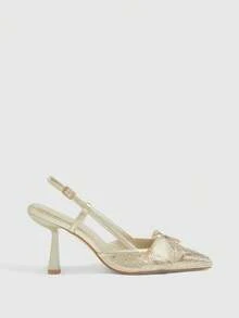 CUCCOO SZL 女士高跟鞋 - 淺金 - 查看 2