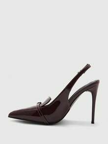 CUCCOO BIZCHIC Women Pumps Spring Shoes - Burgundy - View 10