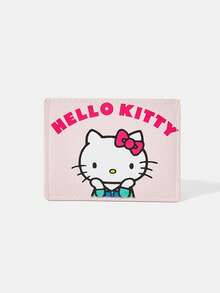 HELLO KITTY AND FRIENDS | SHEIN 可爱卡通字母贴花黄色迷你卡包 - 粉色 - 查看 7