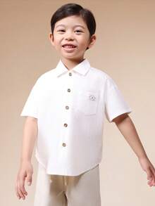 SUMWON Young Boys Shirts - White - View 1