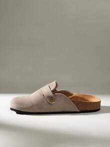 Solecia Dép lê ngắn tay thời trang dành cho nữ, đa năng, tiện dụng cho việc đi lại hàng ngày, thích hợp cho du lịch. - Xám - Xem 4