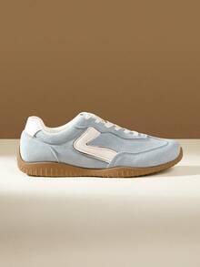 CUCCOO EASI Women's Flat-Bottomed Comfortable Casual Sneakers - Blue - View 2