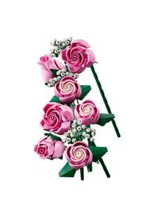 LEGO The Botanical Collection Bouquet Of Pink Roses Kids 18Years+ 10374 - Multicolor - View 4