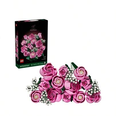 LEGO The Botanical Collection Bouquet Of Pink Roses Kids 18Years+ 10374