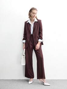 CUCCOO BIZCHIC 女士时尚优雅细跟尖头高跟鞋 - 白色 - 查看 6