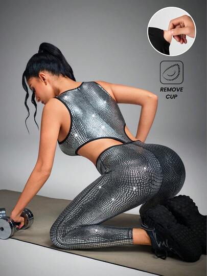 Innovista 女士金属镂空连体衣，其他舞蹈服