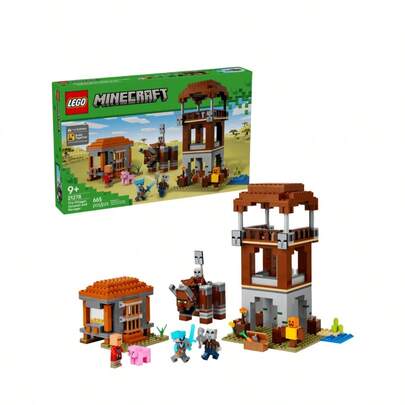 LEGO Minecraft® The Pillager Outpost And Ravager Kids 9Years+ 21278