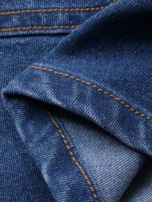 DAZY Women's Casual Washed Pocket Shorts, Summer - Medium Wash - View 7