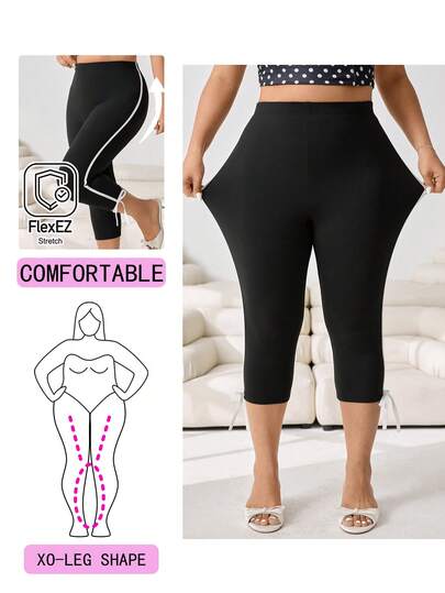 Solflare 春夏新款百搭休闲日常装，适合派对、音乐节、返校、毕业典礼、度假、居家、街头风、休闲、运动、瑜伽、健身等多种场合，可外穿或内搭，高弹针织面料，白色蝴蝶扎染撞色七分紧身裤，大码尺码