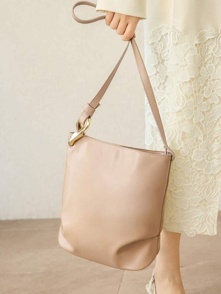WOMEN'S CASUAL COMMUTER BUCKET BAG