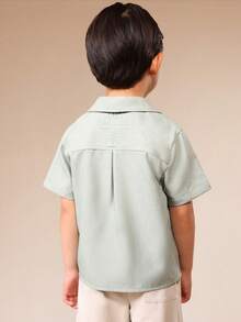 SUMWON Young Boys Shirts - Green - View 2