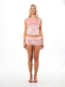 SUMWON WOMEN Women Shorts - Pink - View 3