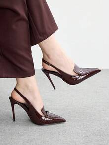 CUCCOO BIZCHIC Women Pumps Spring Shoes - Burgundy - View 1