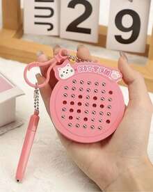 MINKOJA 1-Pack Viral Mini Fidget Toy - Magnetic Ball Drawing Pad Keychain Accessory - Multicolor - View 2