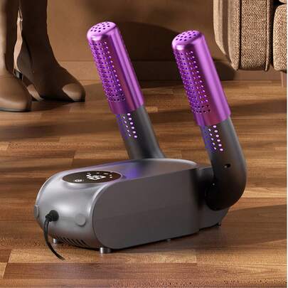 Teckwe New Intelligent Shoe Dryer, Fast Drying, Timed, Portable, Folding, Student Shoe Dryer, Constant Temperature, Deodorization, Shoe Drying