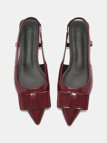 CUCCOO CURVES Women Wide Fit Pumps - Rose Red - View 10