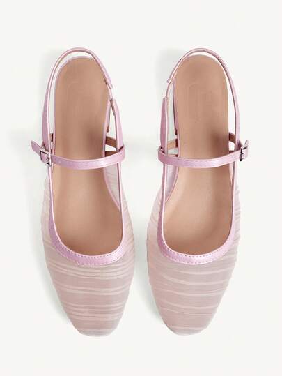 CUCCOO CHICEST Women's Mary Jane Flats, Simple Design With Ankle Strap, Suitable For Commuting, Dating, Gatherings, Parties, Holidays And Vacations For Christmas