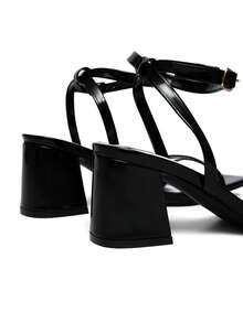 CUCCOO SZL Giày sandal cao gót dành cho nữ - Đen 2 - Xem 10