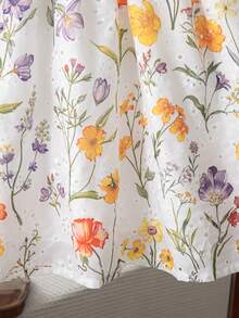 Girls' Floral Print Embroidered Sleeveless Casual Dress, Sweet Minimalist Design, Loose Fit, Summer - Multicolor - View 5