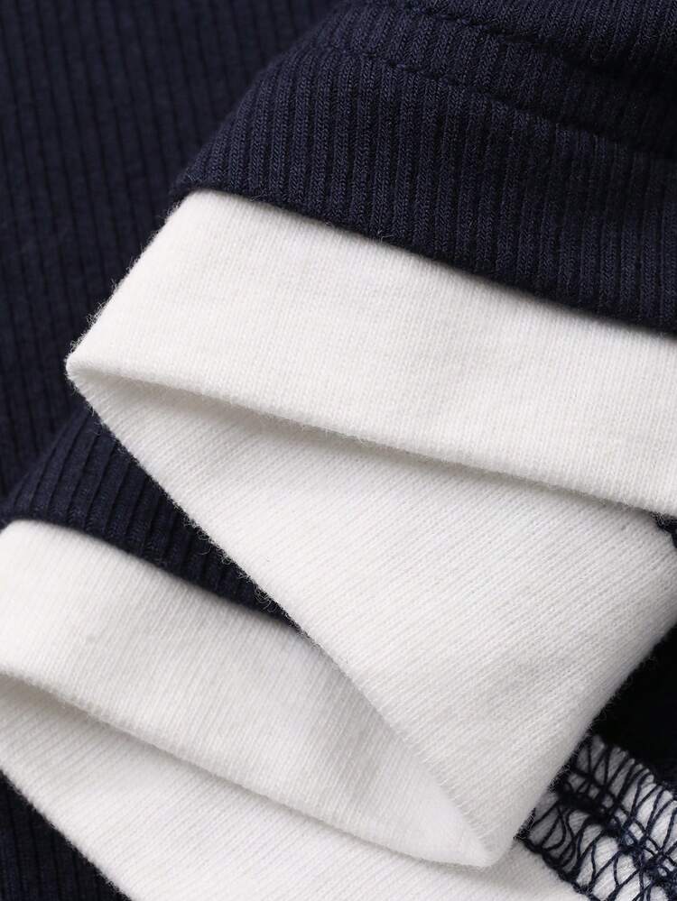 Women's Patchwork Contrast Color 2 In 1 Short Sleeve Polo Collar Casual Vacation Summer Top