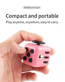 MINKOJA 1个六面减压玩具解压骰子指尖魔方减压玩具 - 彩色 - 查看 12