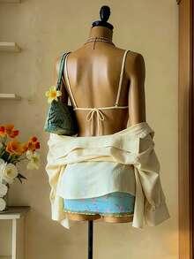 Bluhae 女士休闲碎花A字裙 - 彩色 - 查看 5