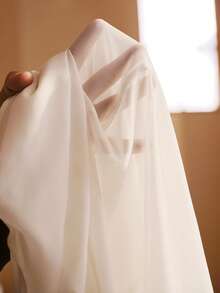 Swim Chiccia Women's White Summer Kimono Cover Up, BOHO Faux Pearl Chiffon Maxi Beachwear,Long Sleeve Flowy Holiday Vacation Party Casual Swimsuit Beach Cover - White - View 7