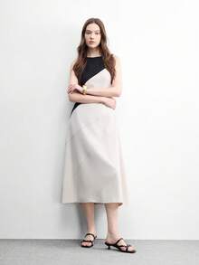 CUCCOO BIZCHIC 春夏新款户外女士黑色方头露趾高跟凉鞋 女士细高跟法式裙摆绑带凉鞋 - 黑色 - 查看 6