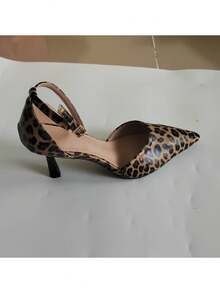 CUCCOO SZL 2025 Spring/Summer Women's High-End Hollow-Out Heels - Rust Brown - View 11