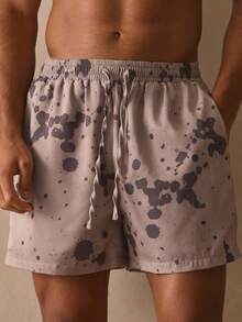 Musero All Over Print Elastciated Drawstring Swim Shorts Spring Summer Essentials - Multicolor - View 1