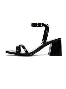 CUCCOO SZL Giày sandal cao gót dành cho nữ - Đen 2 - Xem 8