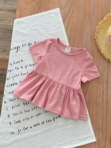 SHEIN LMoss Kids 3件套女婴上衣 - 彩色 - 查看 8
