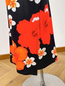 Bluhae 女士印花休闲百搭度假半身裙 - 彩色 - 查看 5