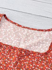 EMERY ROSE Women's Casual Vacation Shirt,Short Sleeve Tops - Multicolor - View 4