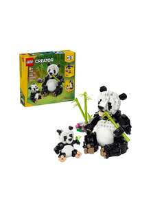 LEGO Creator 3-In-1 Wild Animals: Panda Family Kids 8Years+ 31165 - Multicolor - View 1