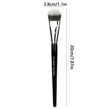 1pc Professional Foundation Brush #47, For Liquid Foundation, Contouring & Highlighting, Women's Facial Makeup, Beauty Tool,Foundation Brush,Concealer Brush,Blush Brush,Contour Brush,Blush Brush,Bronzer Brush,Powder Brush,Foundation Brush,Blush Brush - Black - View 11