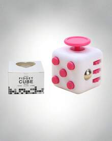 POKOJA LAND 1个六面减压玩具解压骰子指尖魔方减压玩具 - 彩色 - 查看 2