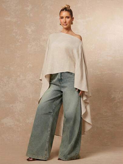 Lumalex Spring/Summer Women's Solid Color Asymmetric Shoulder Casual Versatile Top  For Women Holiday Party Old Money Outfit Rave Festival Outing Swim Vacation Elegant Easter Bohemian BOHO Sea Beach Hot Outdoor Richly Layered Wedding Season Banquet Coming Of Age Ceremony Beach Seaside Ladies' Sleeveless Dress Formal Dress Dinner Dress Wedding Guest Dress Cruise Dinner Dress Birthday Dinner Dress, Spring Wedding Guest Dress,Graduation,Going Out,Birthday, Luxury