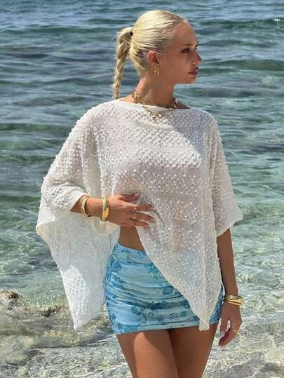 Aloruh New Fashionable Apricot Versatile Knitted Jacquard Hollow-Out One-Piece Halter Neck Shawl Collar Multiwear Vacation Style Lightweight Cover Up Shawl Top Including Work, Business Casual, Weddings, Valentine's Day Dates, Parties, And Casual Outings. The Champagne Color Is Perfect For The Wedding Season, Spring/Summer Music Festivals, Easter, St. Patrick's Day, Western/Nomadic Styles, Birthday Parties, Graduations, Preppy Looks, School Uniforms, Everyday Wear, Casual Wear, Vacations, Cruise Trips, The Beach, Sunbathing, Best-Selling Items, Streetwear, Bohemian Wedding Guests, Commuting, Brunch, And Airport Fashion.