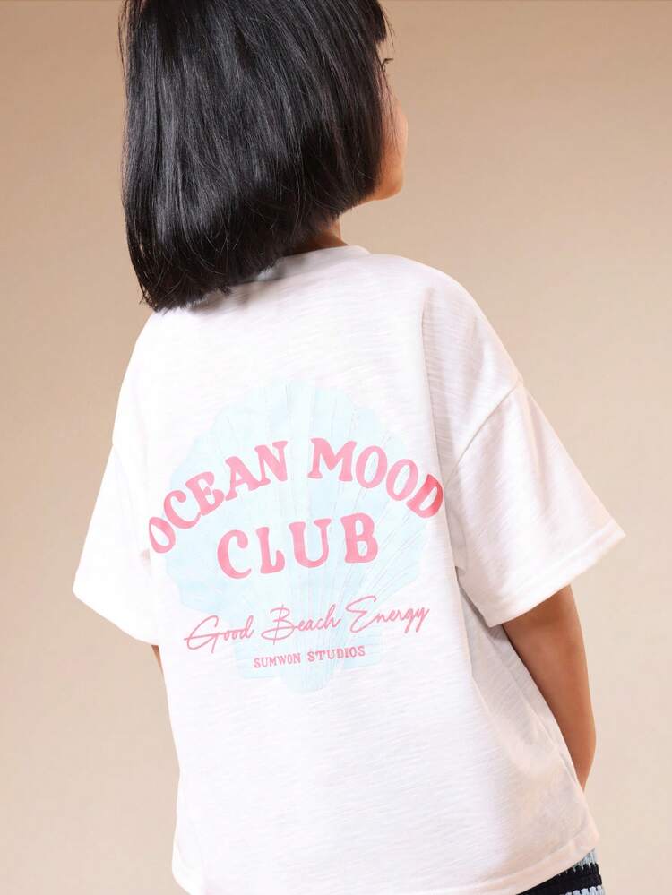 Crew Neck Short Sleeve Graphic Tee