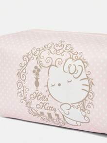 HELLO KITTY AND FRIENDS | SHEIN 一款粉色时尚便携大容量手提化妆包。 - 粉色 - 查看 3