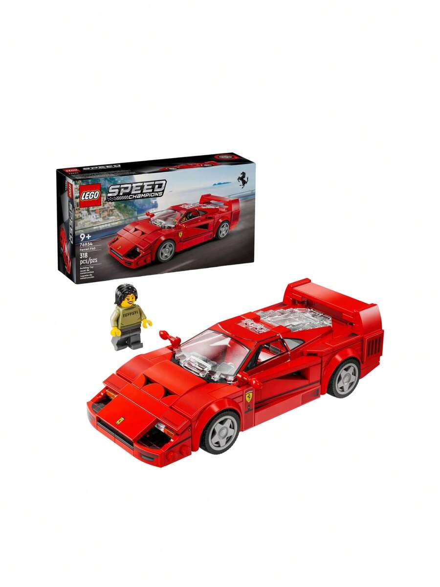 LEGO سيارة فيراري F40 الخارقة - متعدد الألوان - مشاهدة 1