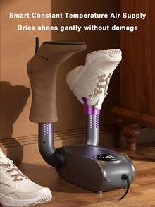 Teckwe New Intelligent Shoe Dryer, Fast Drying, Timed, Portable, Folding, Student Shoe Dryer, Constant Temperature, Deodorization, Shoe Drying - Multicolor - View 1