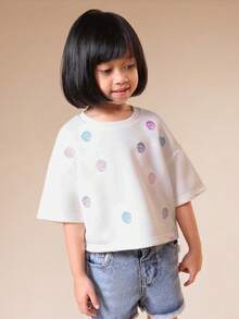 SUMWON Young Girls T-Shirts - White - View 4