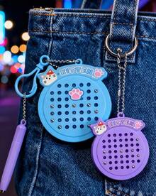 MINKOJA 1-Pack Viral Mini Fidget Toy - Magnetic Ball Drawing Pad Keychain Accessory - Multicolor - View 6