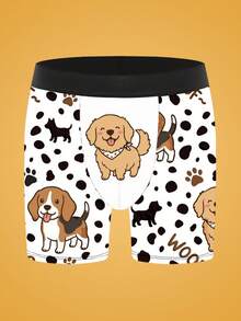 1条印花男士三角裤 - 彩色 - 查看 1