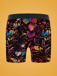 1 chiếc quần lót nam in họa tiết ngẫu nhiên thú vị - Nhiều màu - Xem 2