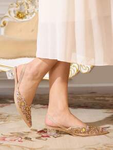 CUCCOO TILAWA Women Pumps - Champagne - View 5