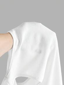 Men's AXEPEAK Casual Fashion Street Top - White - View 11